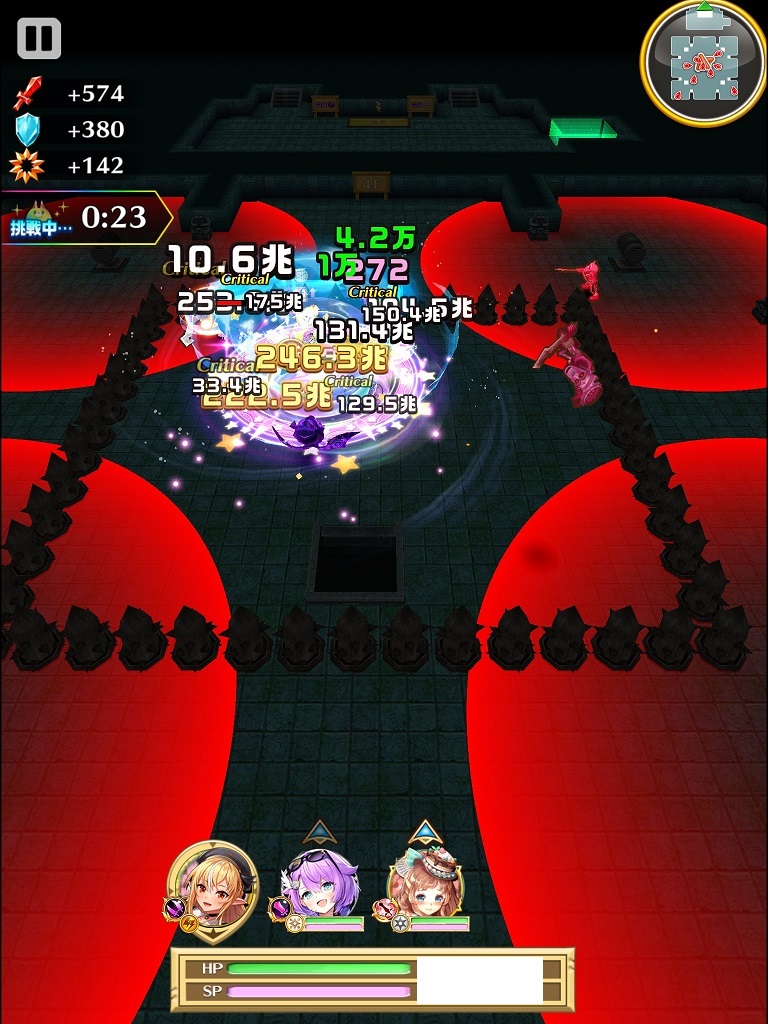【白猫】武器練磨の塔<斬>上級攻略!不知火フレアとルカで速攻クリア【難しい対応】