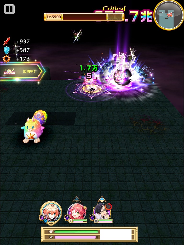 【白猫】魔の武器練磨＜破＞上級を輝剣リネアで楽々攻略！杖さくらみこ＆マーリン編成