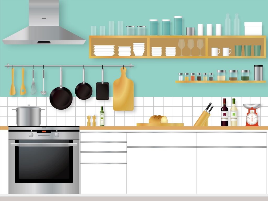 パナソニック製品ホームベーカリーのキッチンのイメージ