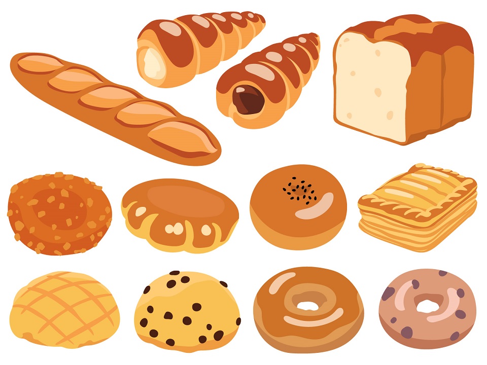 ホームベーカリーで作ったパンのイメージ